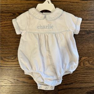 Charlie embroidered bubble